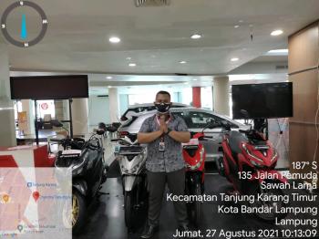NSS Kedaton Kembali Mengadakan Pameran Honda di Mal Chandra Tanjung Karang